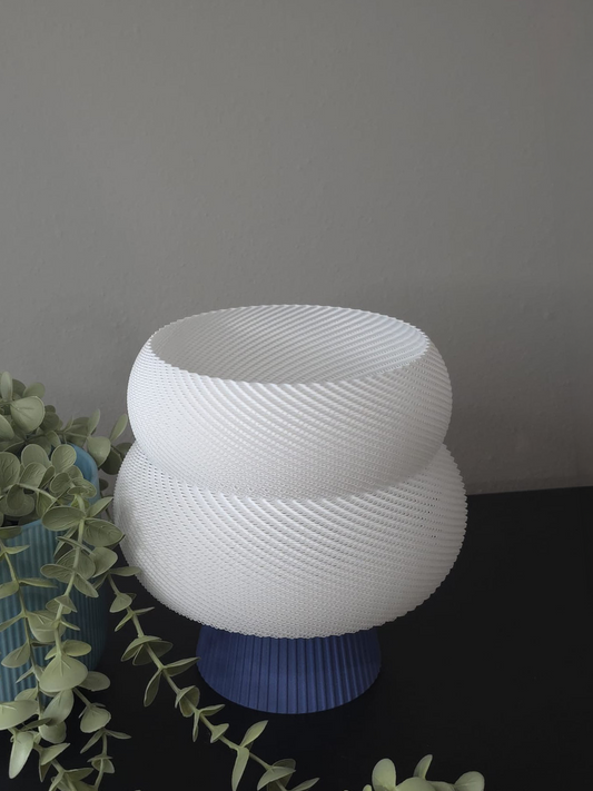 Lámpara decorativa de diseño contemporáneo Blue Base 3.5"