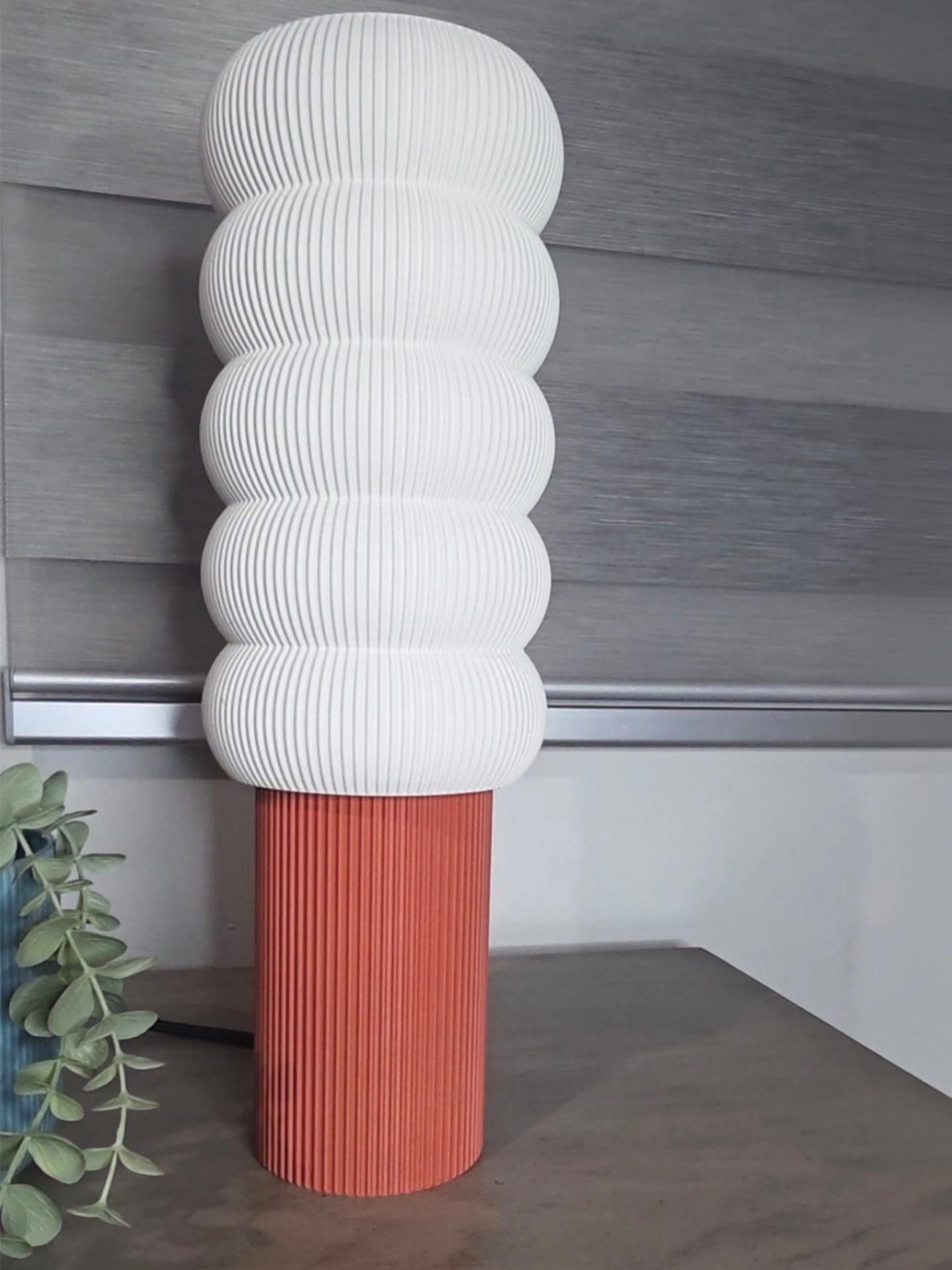 Lámpara decorativa de diseño contemporáneo Terracota Base 6.5"