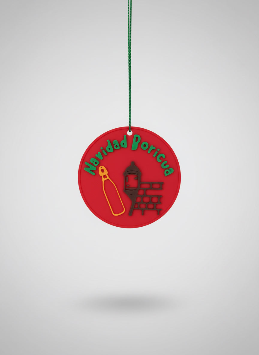 Kit de 12 Ornamentos Navideños – Edición Especial Boricua