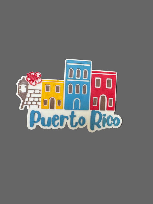 Imán – Puerto Rico (Casitas del Viejo San Juan)