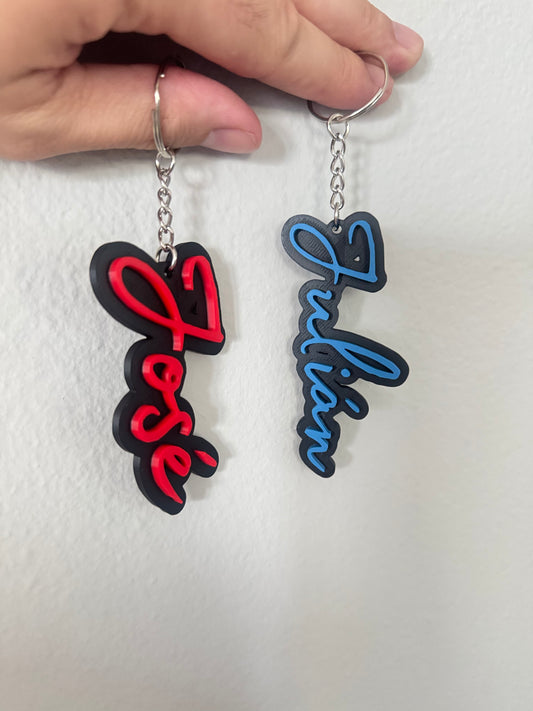 Llaveros personalizados 3"