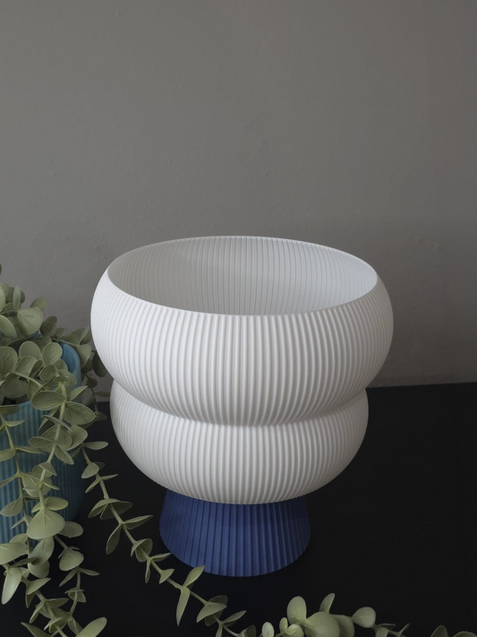 Lámpara decorativa de diseño contemporáneo Blue Base 3.5"