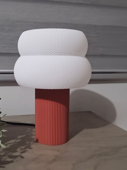 Lámpara decorativa de diseño contemporáneo Terracota Base 6.5"