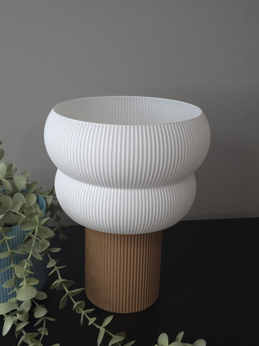 Lámpara decorativa de diseño contemporáneo Caramel Base 5"