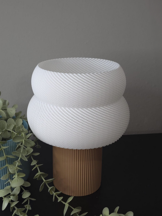 Lámpara decorativa de diseño contemporáneo Caramel Base 5"