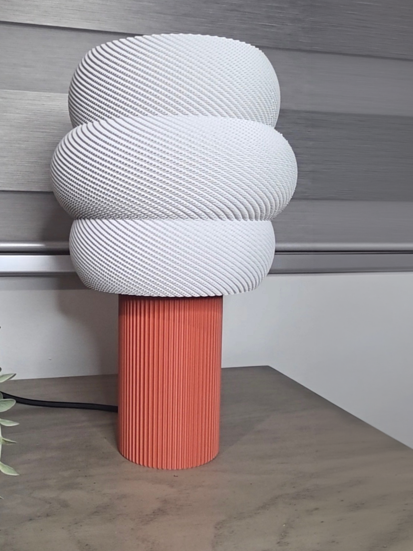 Lámpara decorativa de diseño contemporáneo Terracota Base 6.5"