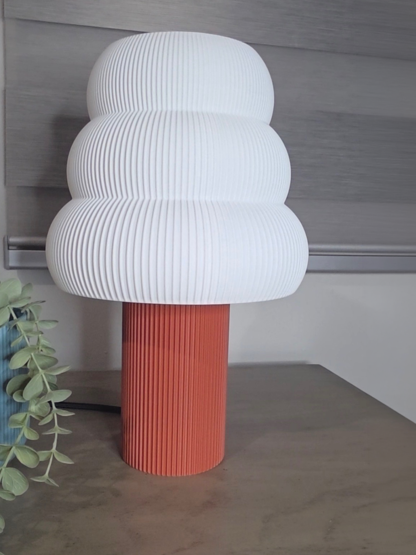 Lámpara decorativa de diseño contemporáneo Terracota Base 6.5"