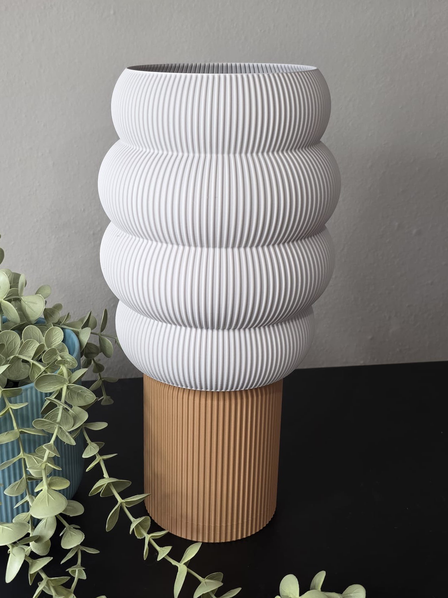 Lámpara decorativa de diseño contemporáneo Caramel Base 5"