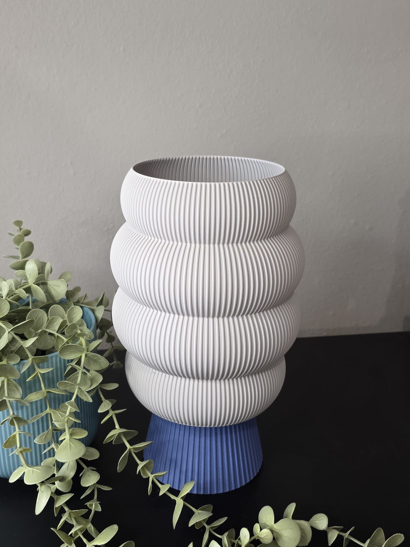 Lámpara decorativa de diseño contemporáneo Blue Base 3.5"