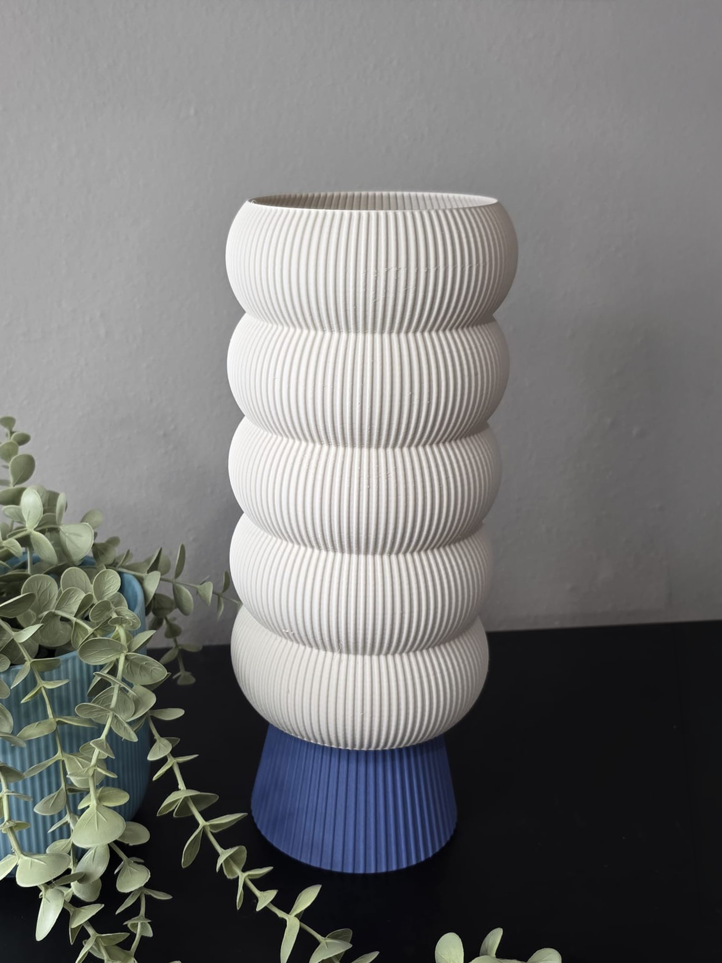 Lámpara decorativa de diseño contemporáneo Blue Base 3.5"