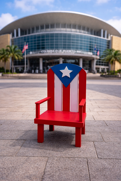 Silla Boricua Porta Celular