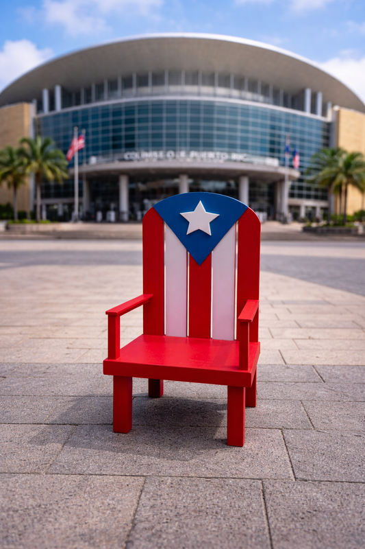 Silla Boricua Porta Celular