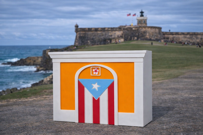 Casita Bandera de Puerto Rico