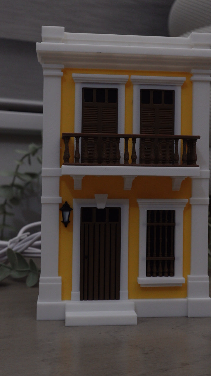 Lampara Casita de San Juan 2.0 Amarilla