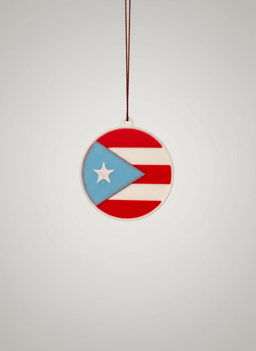 Kit de 6 Ornamentos Navideños – Edición Especial Boricua