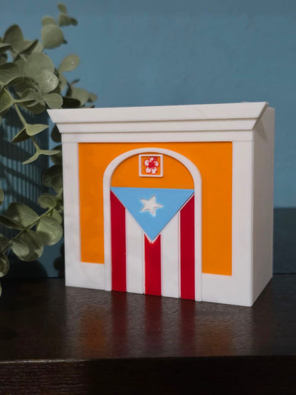 Casita Bandera de Puerto Rico