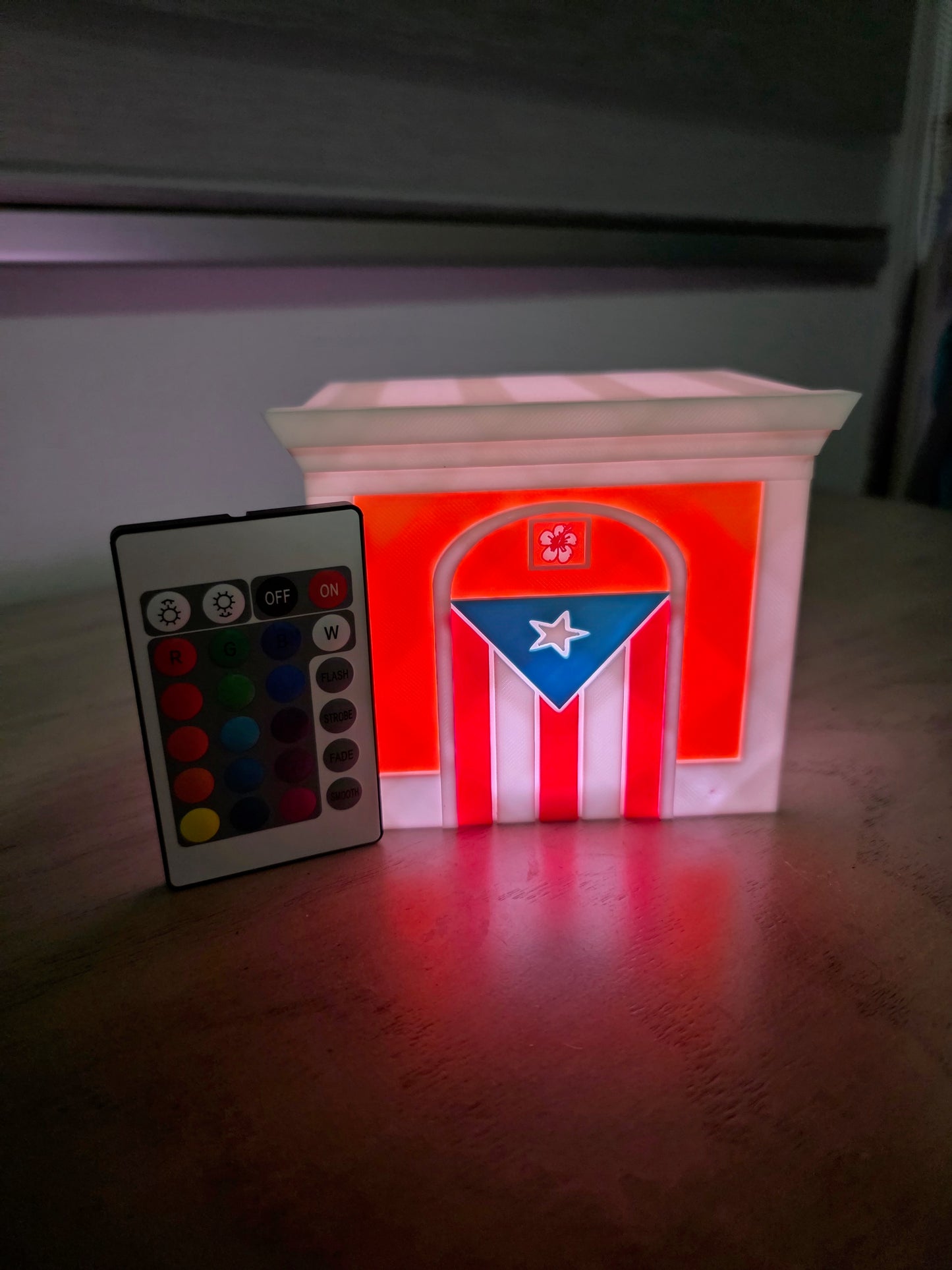 Lampara Casita Bandera