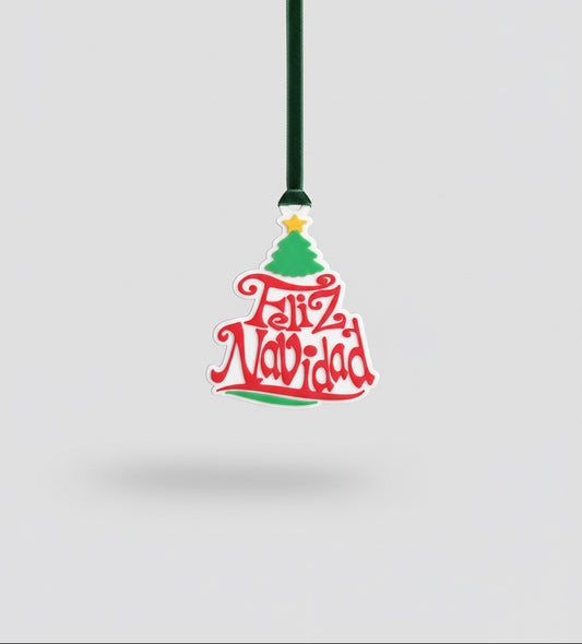 Ornamento Navideño - "Feliz Navidad"