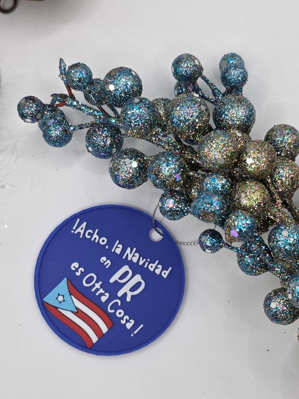Kit de 6 Ornamentos Navideños – Edición Especial Boricua