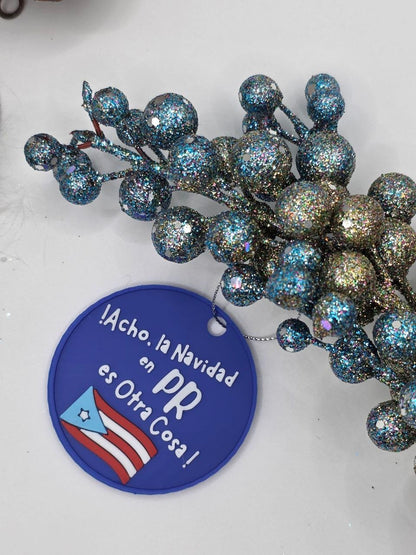 Kit de 6 Ornamentos Navideños – Edición Especial Boricua