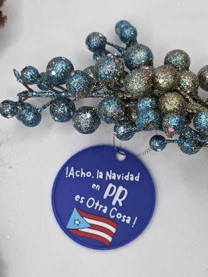 Kit de 12 Ornamentos Navideños – Edición Especial Boricua